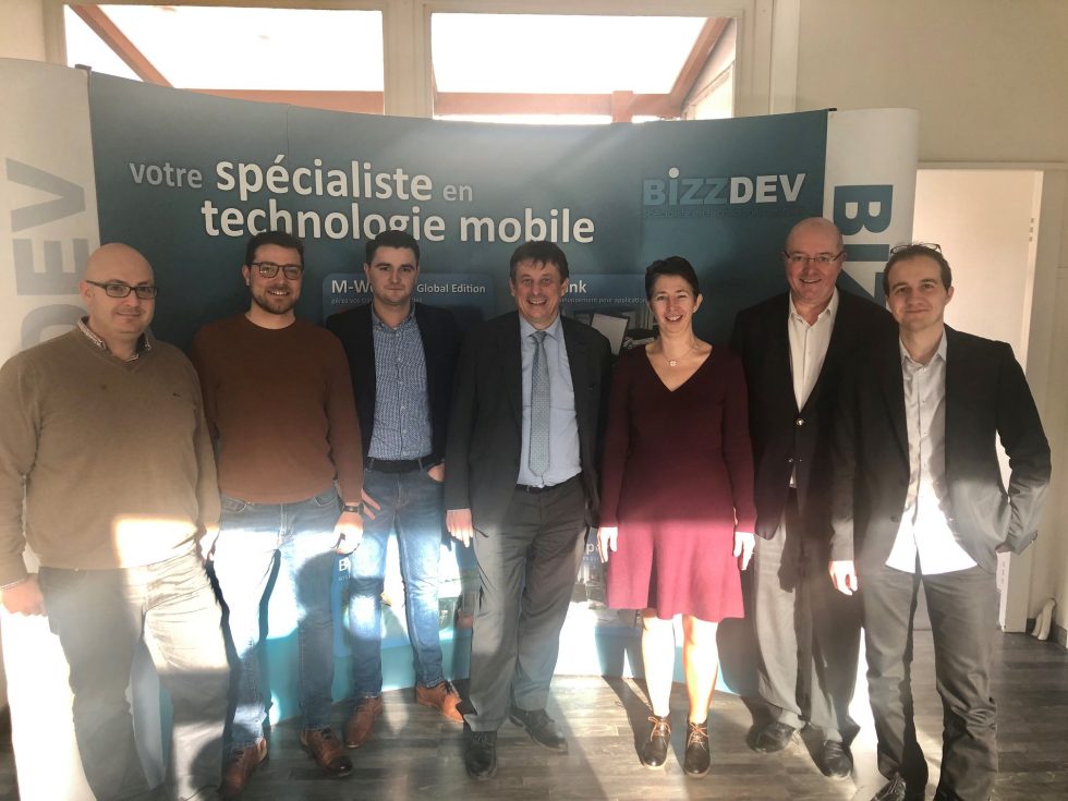 Visite du bourgmestre de Tournai à BizzDev